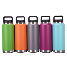 36oz Insulated water bottle Thermal Insulated Sports Vacuum Flask Stainless Steel Water Bottle flask